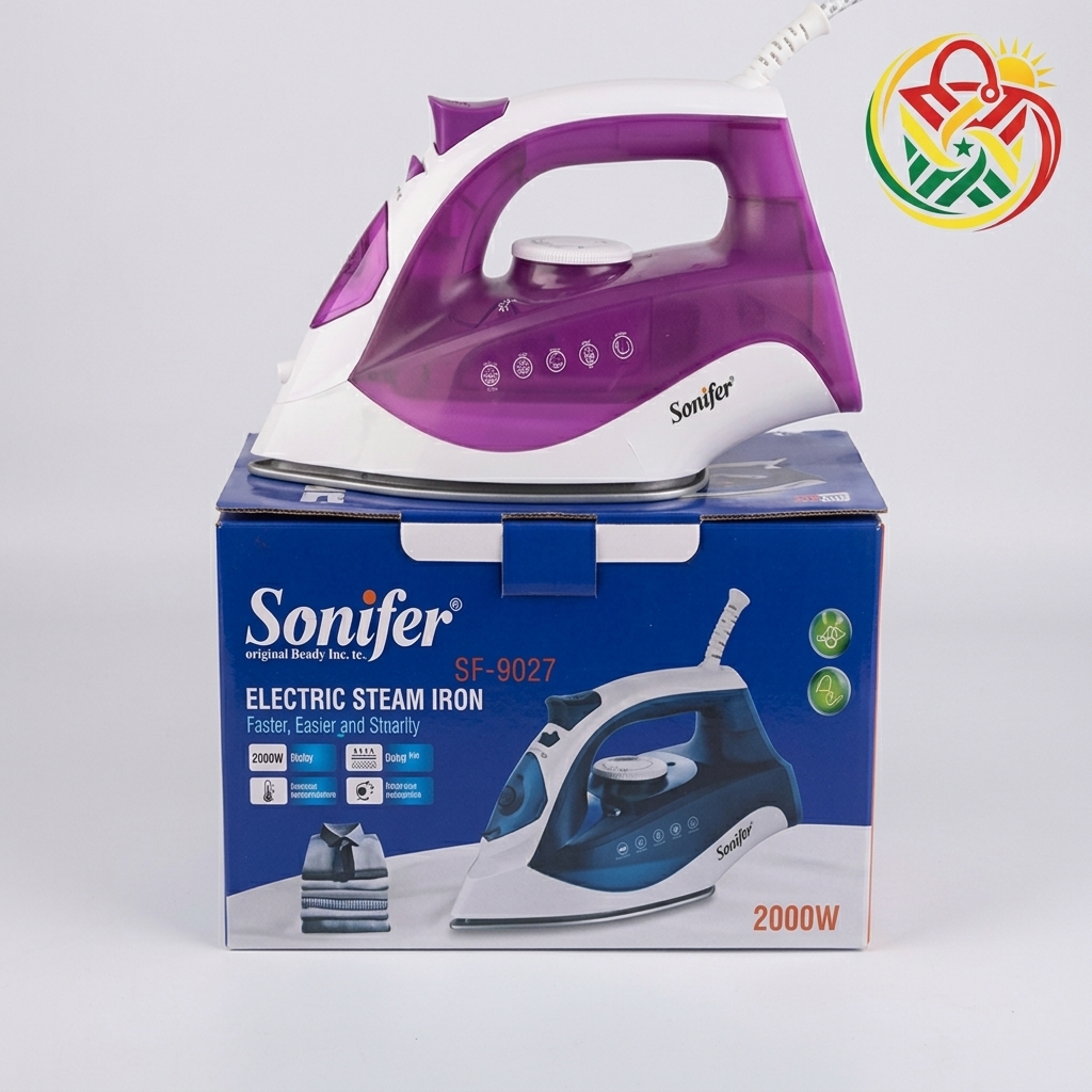 Fer à Vapeur Sonifer 2000 W – Puissance et Efficacité pour un Repassage Impeccable